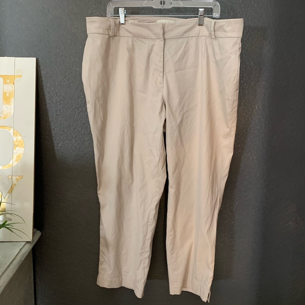 Talbots Cream Colored Pants 16W